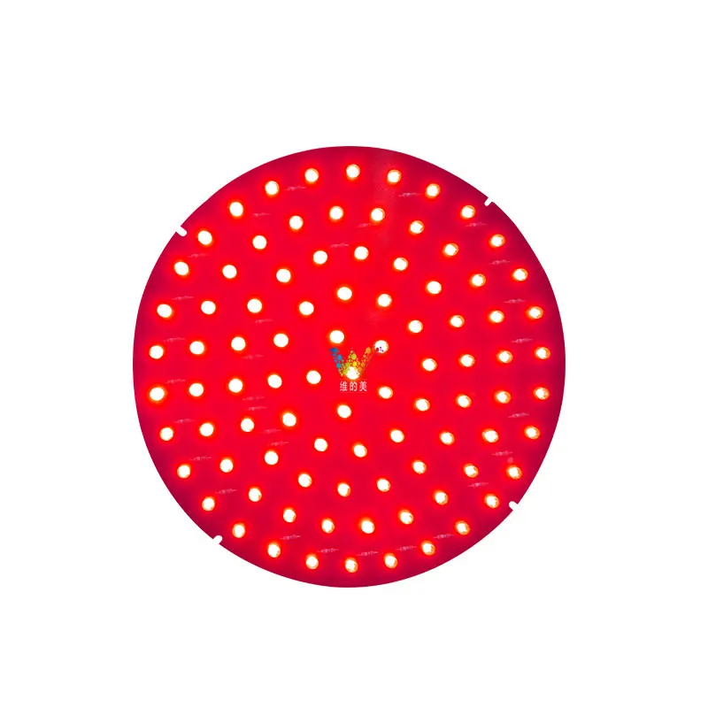 Customized DC12V Round Design PCB Board for High Brightness 200mm LED Traffic Light Replacement
