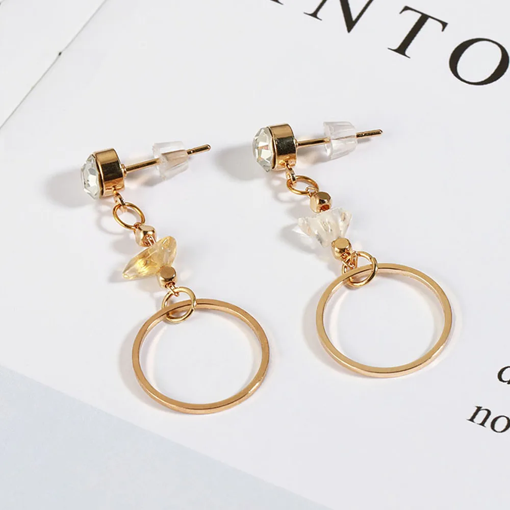 20-50pcs ต่างหูทํา Hoops Connectors ปิดวงกลมแหวนสําหรับ DIY จี้เครื่องประดับทําอุปกรณ์