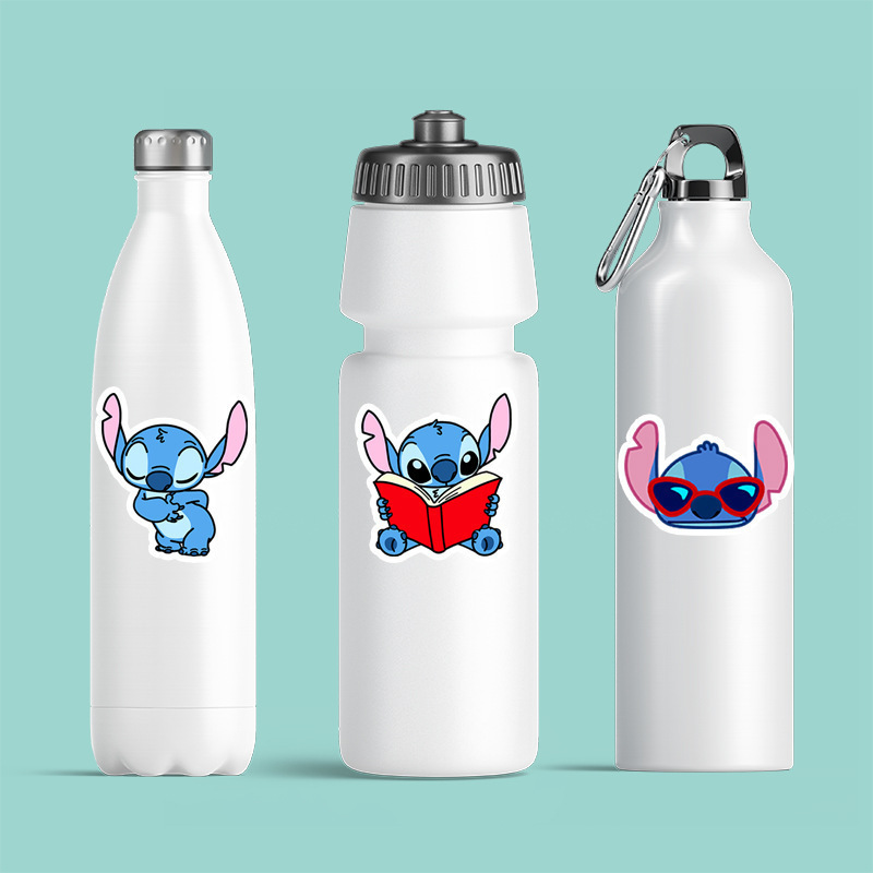 新しい 50 ピースかわいい新学期アニメステッチステッカーアニメパロディーかわいいパターン女の子子供の誕生日ホリデーギフト卸売