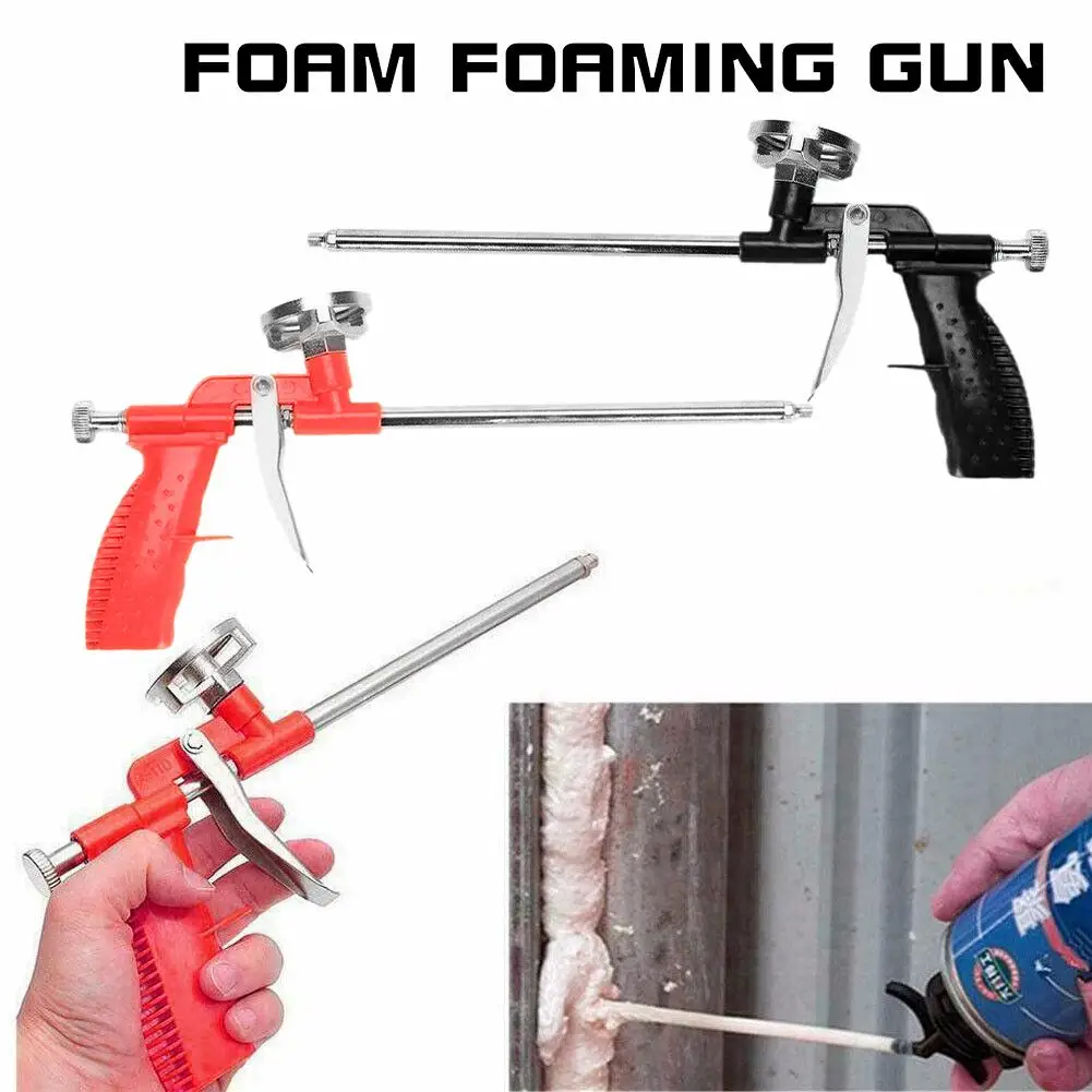 Foam Expanding Spray Gun Foam Glue Gun All Metal Polyurethane Foam Sealant Specia Manual Tool For House Clean Renovation