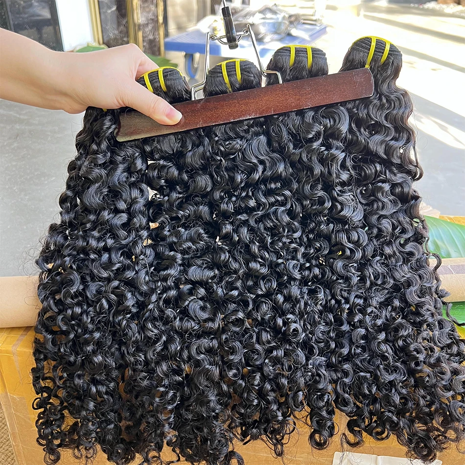 15a grau birmanês encaracolado 100% feixes de cabelo humano cru não processado vietnamita bouncy encaracolado extensões tecer cabelo virgem para mulher