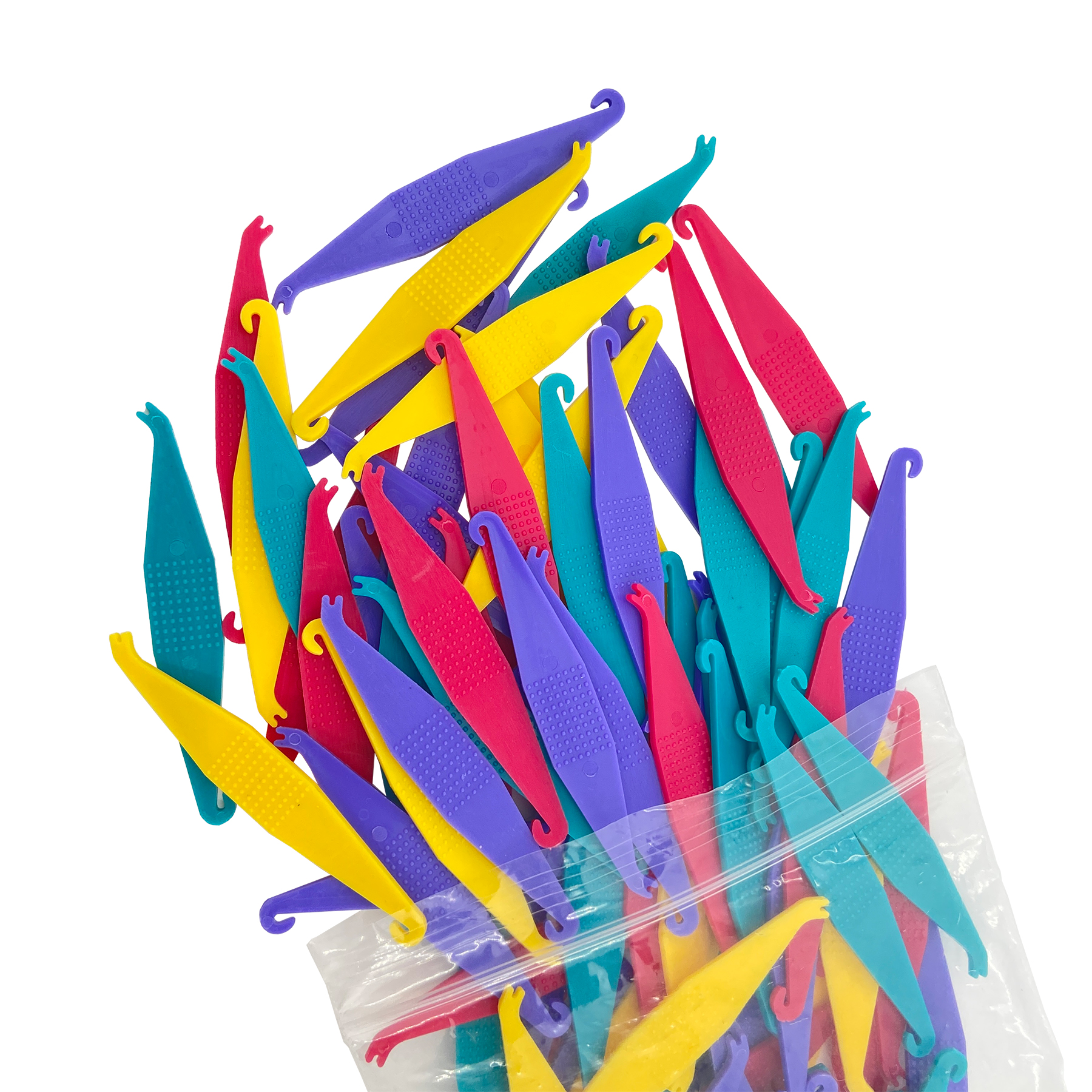 矯正ブレース用の伸縮性交換器、使い捨てゴムリング、歯科用、歯科治療、診療所、100個