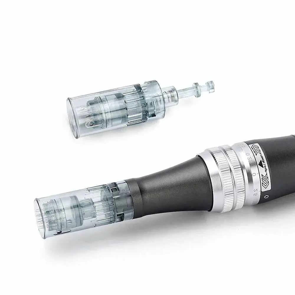 Drpen M8 マイクロニードリングマシンマイクロニードル 20 個カートリッジ DermaPen タトゥー Derma ペン DrPen Dermal