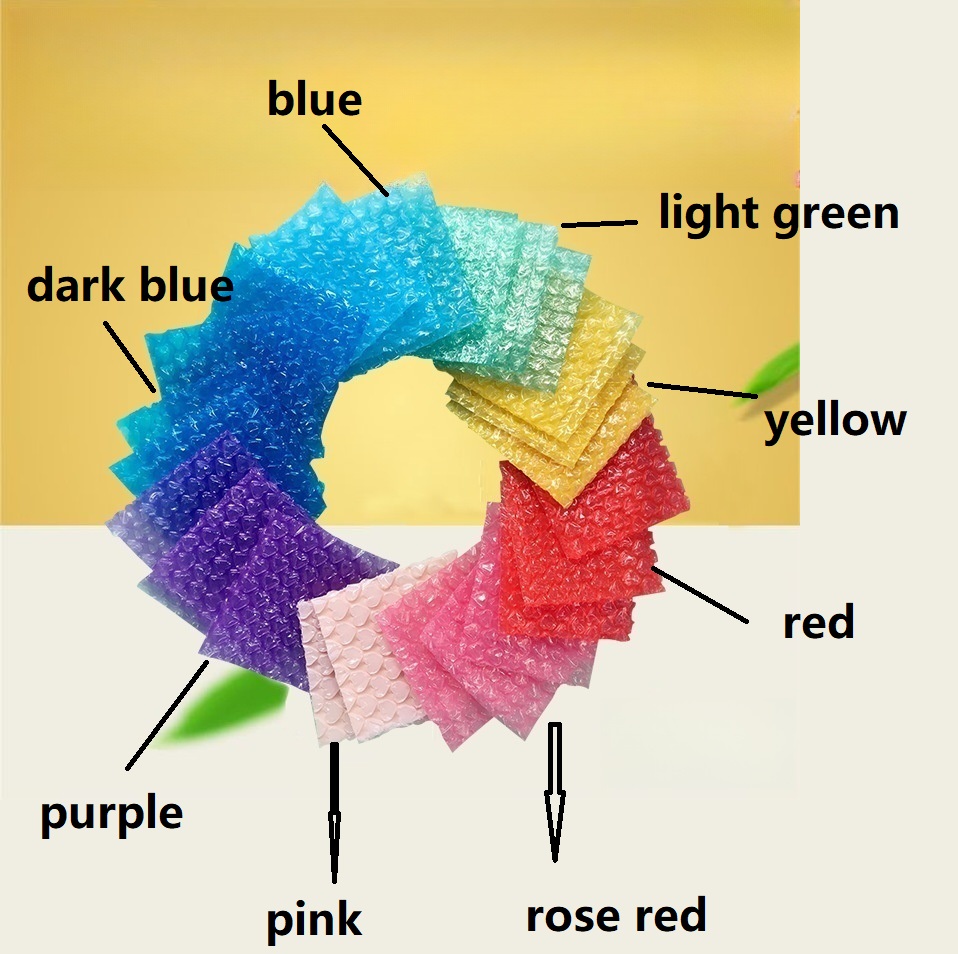 10 × 15/15 × 20 センチメートルラブハートバブルメーラー中小企業ギフトボックス包装ラップバッグローズレッドパープルカラー卸売