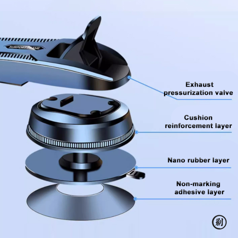 Car Dashboard Phone Bracket Universal Auto Cellphone Stand For GPS Navigation Universal Desk Windshield Hanging Holder