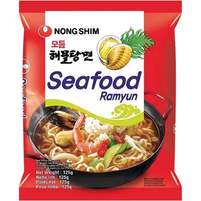 Meeres früchte Ramyun 125g - Nong Shim Instant Zupka