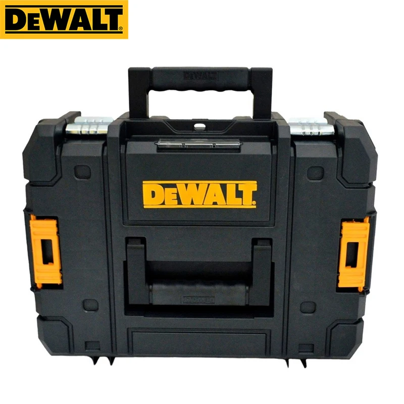 Удобная система DEWALT DWST17807 TSTAK, Штабелируемый чехол, портативные электроинструменты, аксессуары, пластиковый модульный ящик для инструментов