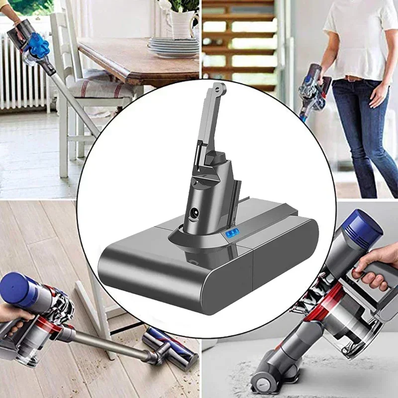 Akumulator do Dyson V8 12800mAh 21.6V, akumulator narzędziowy, seria V8, V8 Fluffy Li-ion SV10, akumulator do odkurzacza, akumulator L70