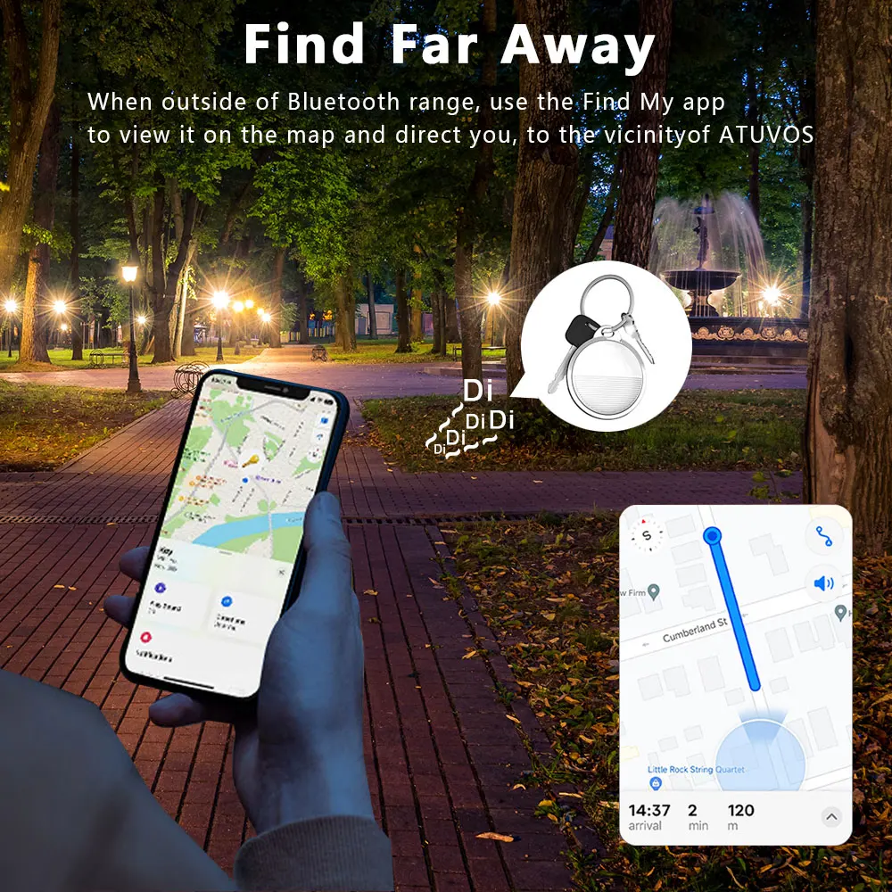 Mini GPS Tracker For Apple iOS System Find My APP air tag Child Finder Pet bike Bag Loss Tracker Smart Bluetooth airtag