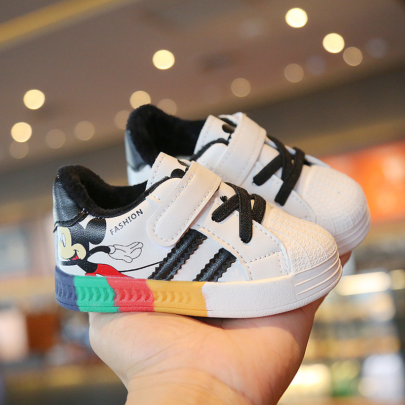 Disney Cartoon Mickey Kinder Schuhe Für Jungen Mädchen Sport Turnschuhe Kinder Freizeit Herbst Casual Schuhe Atmungsaktive Laufschuhe Kleinkind