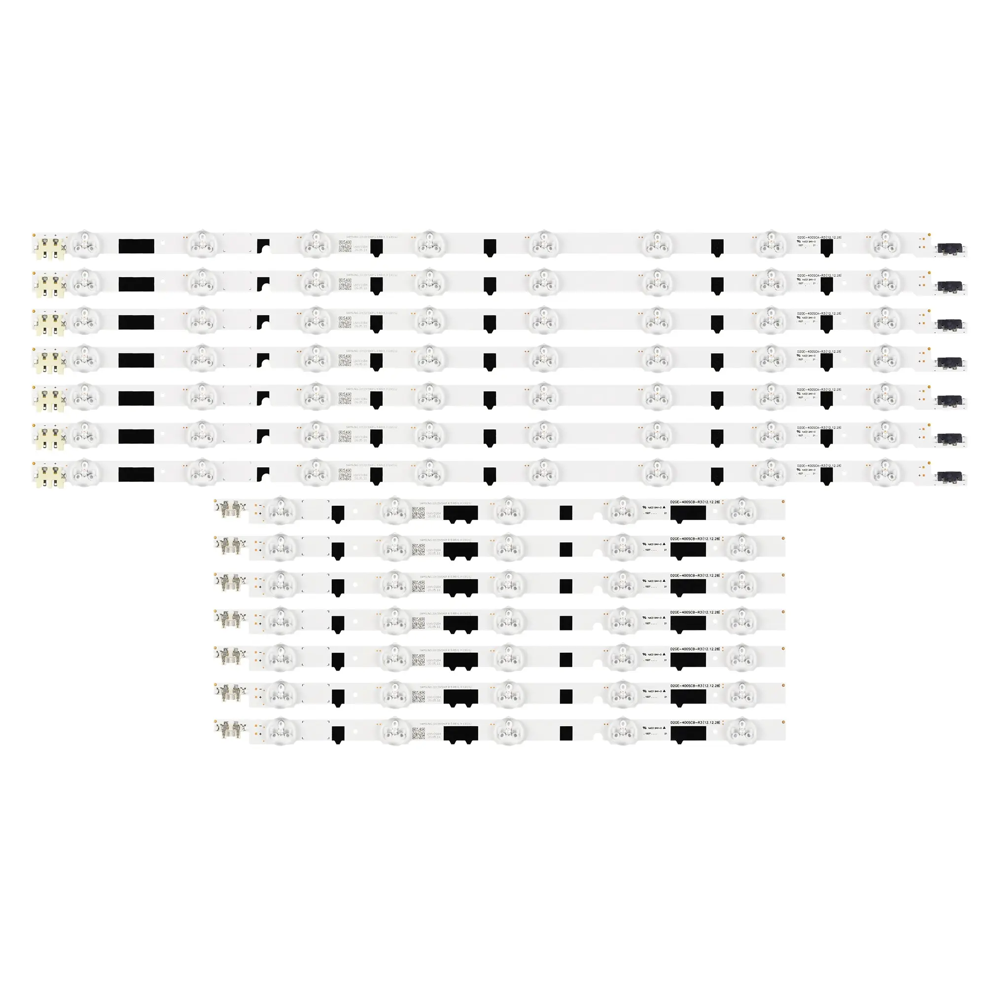 14 Stück LED-Streifen für Samsung UE40F6745SB UE40F6540AB UE40F6515SB UE40F6510SS UE40F6400AW UE40F6470SS UE40F6200AW UE40F6200AY