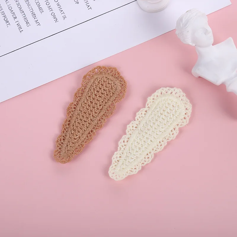 สติกเกอร์ติดศีรษะสำหรับเด็กแบบหนีบผมปักลายถักสำหรับฤดูใบไม้ร่วง12ชิ้น