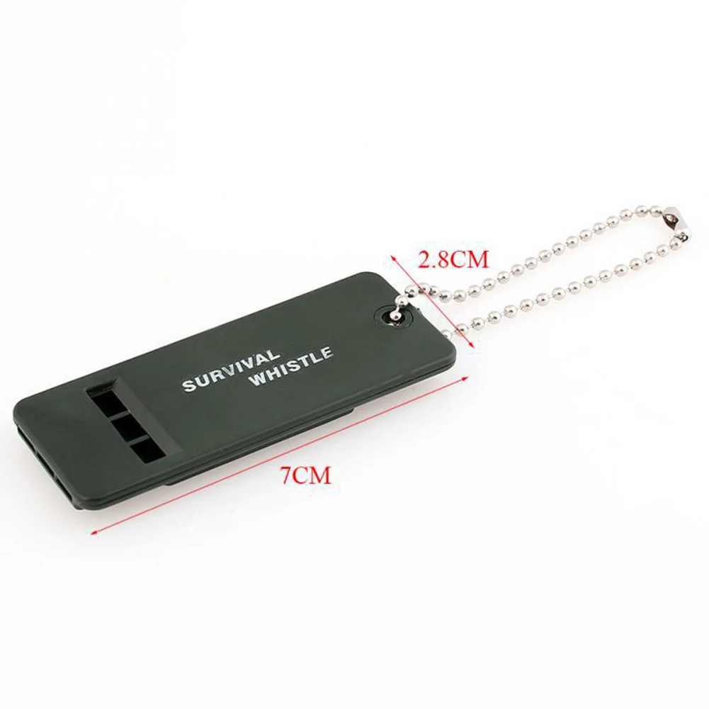 1-10 Stück 3-Frequenz-Pfeife hohe Dezibel Überlebens pfeife Outdoor-Wandern Camping Pfeife Jagd Pfeife Notfall Überlebens tool