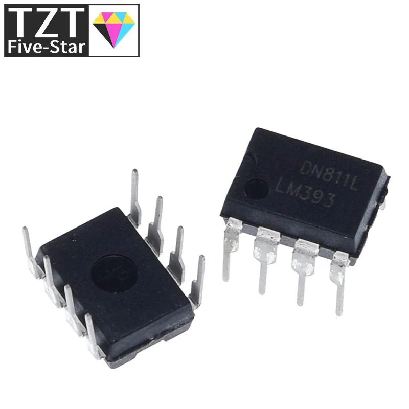 10PCS LM393P LM393 LM393N 393