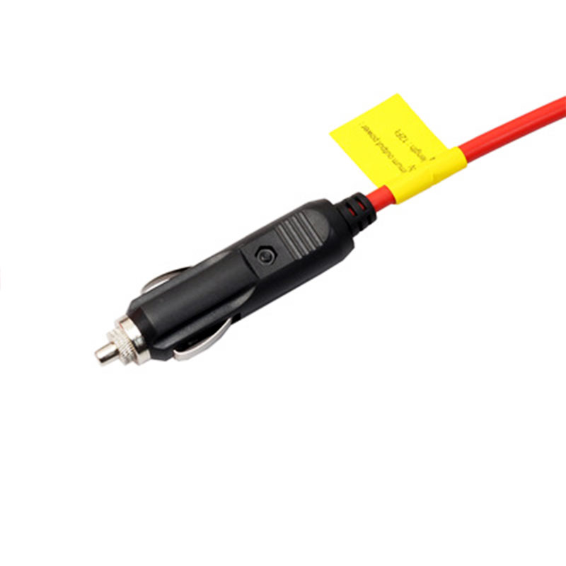 3.6/1.5m 10a cabo de extensão do isqueiro do carro 12v 24v carregador de carro isqueiro plug cabo fêmea soquete adaptador acessórios