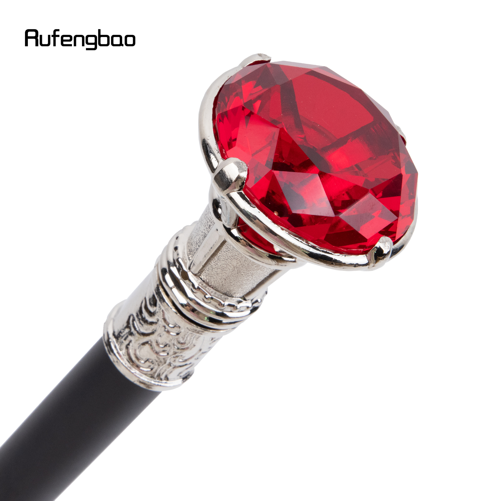 ダイヤモンドタイプのウォーキングスティック,ハイドレーションプレート,コスプレ,自己防衛,白,90cm