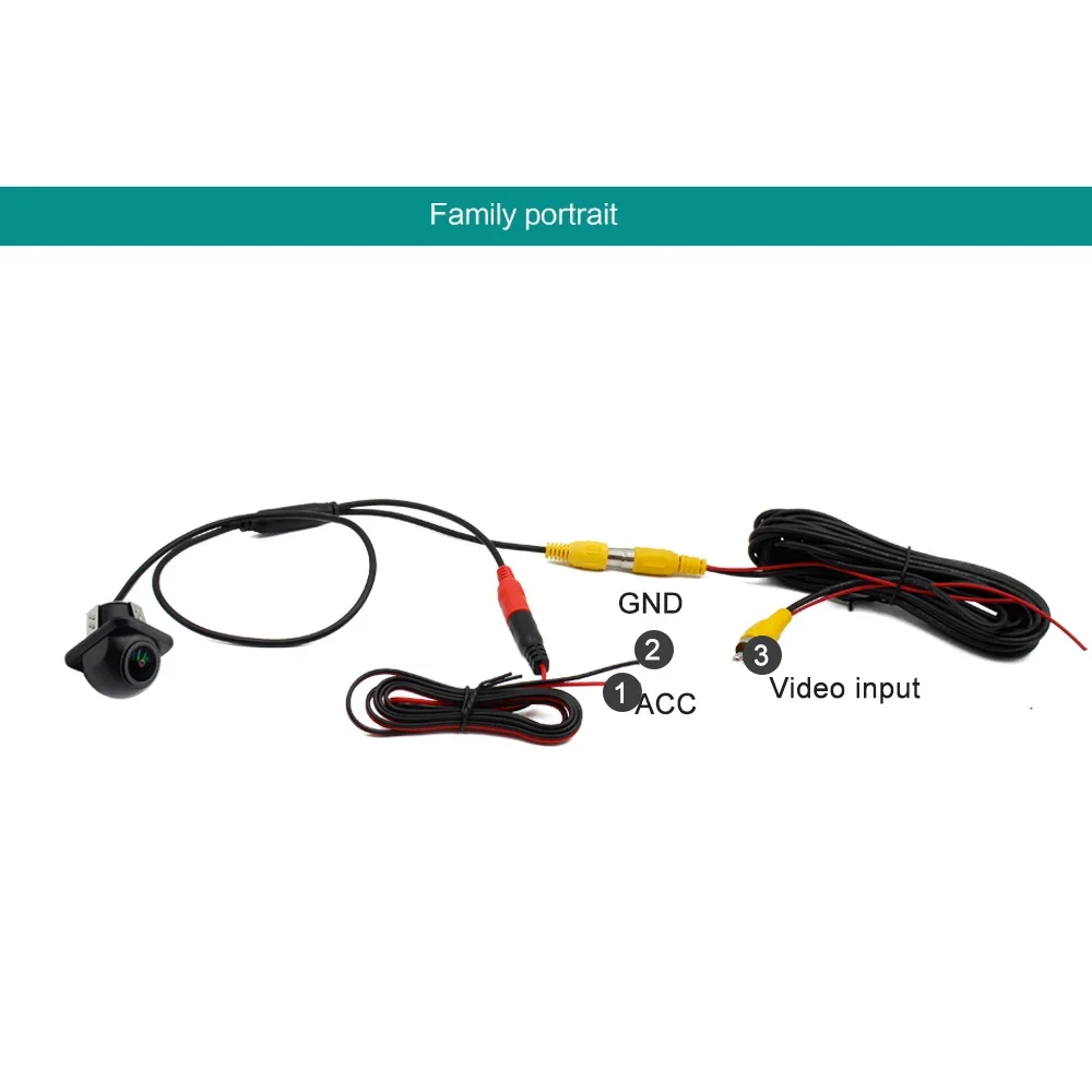 Smartour CCD Ống Kính Mắt Cá Camera 2K AHD 1080P Phía Sau Góc Rộng Đảo Chiều Dự Phòng Camera HD Ban Đêm tầm Nhìn Bãi Đậu Xe Hỗ Trợ