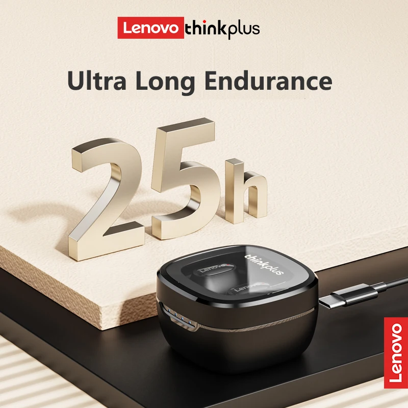 Lenovo thinkplus xt62 fone de ouvido bluetooth 5.3 à prova dwaterproof água controle toque baixa latência alta fidelidade esporte fone hd chamada