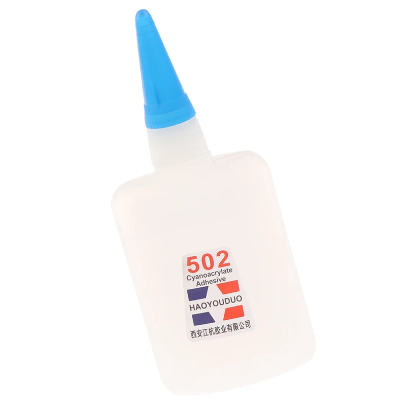 50G 빠른 건조 슈퍼 접착제 502 인스턴트 강한 접착 장난감 공예 신발 종이 나무 플라스틱 빠른 수리 접착제 유니버설