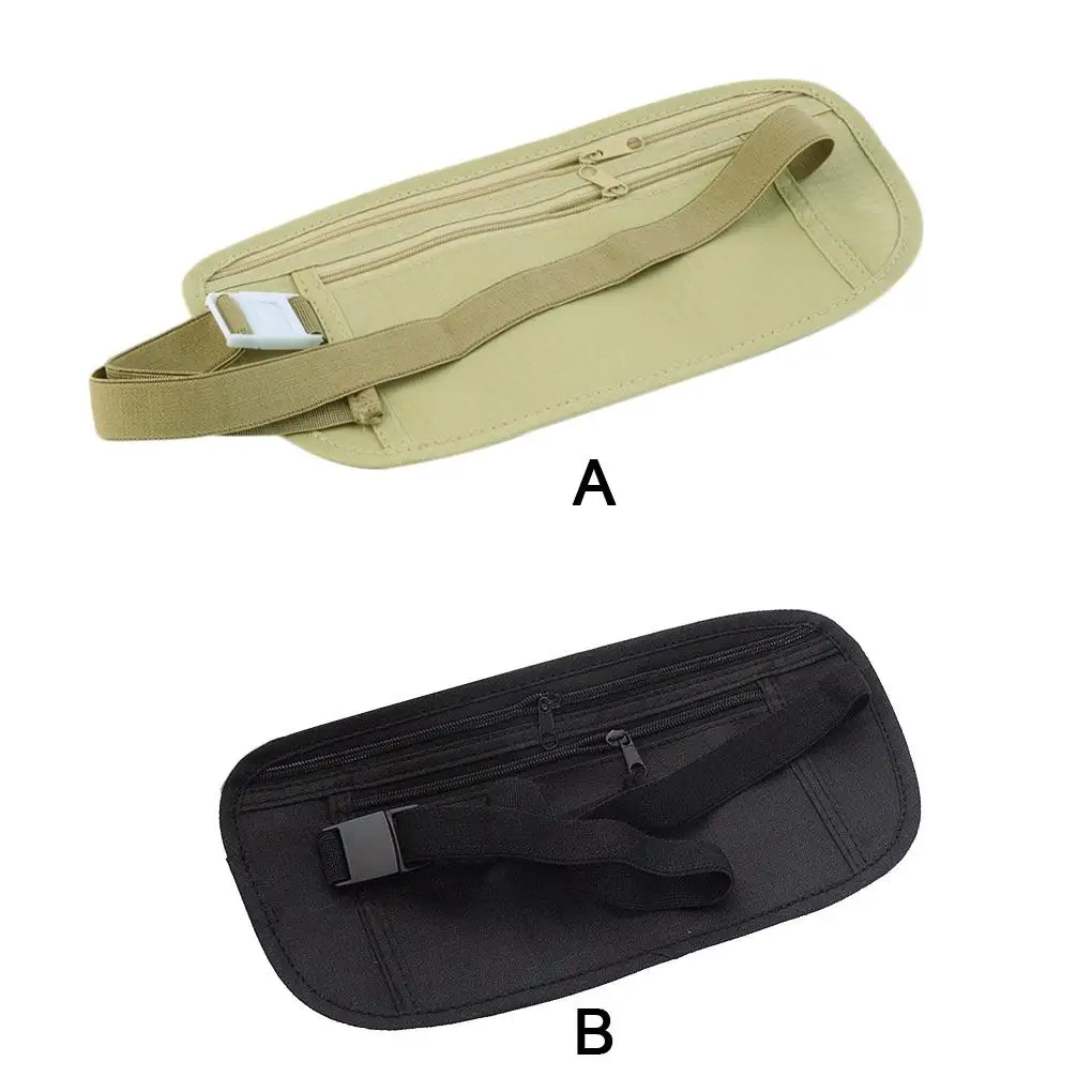 Riñonera de transporte, cartera de seguridad para teléfono móvil, cinturón para dinero