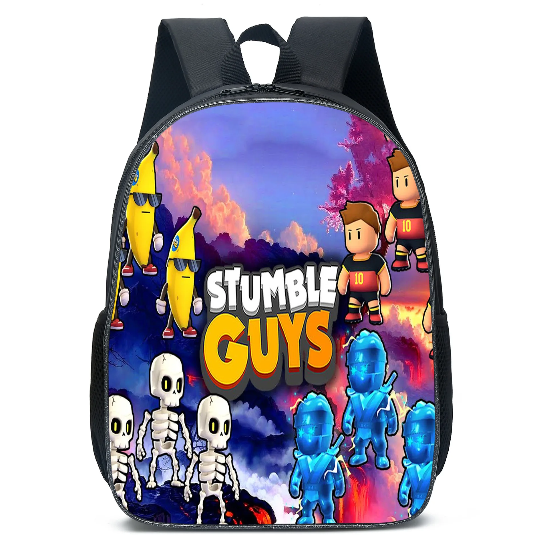 กระเป๋านักเรียนชายแบบสะดุดน้ำหนักเบา15นิ้วกระเป๋าเป้สะพายหลังเด็กเด็กหญิงเด็กชายออร์โทพีดิกส์กระเป๋าหนังสือสำหรับเด็กประถมของขวัญ