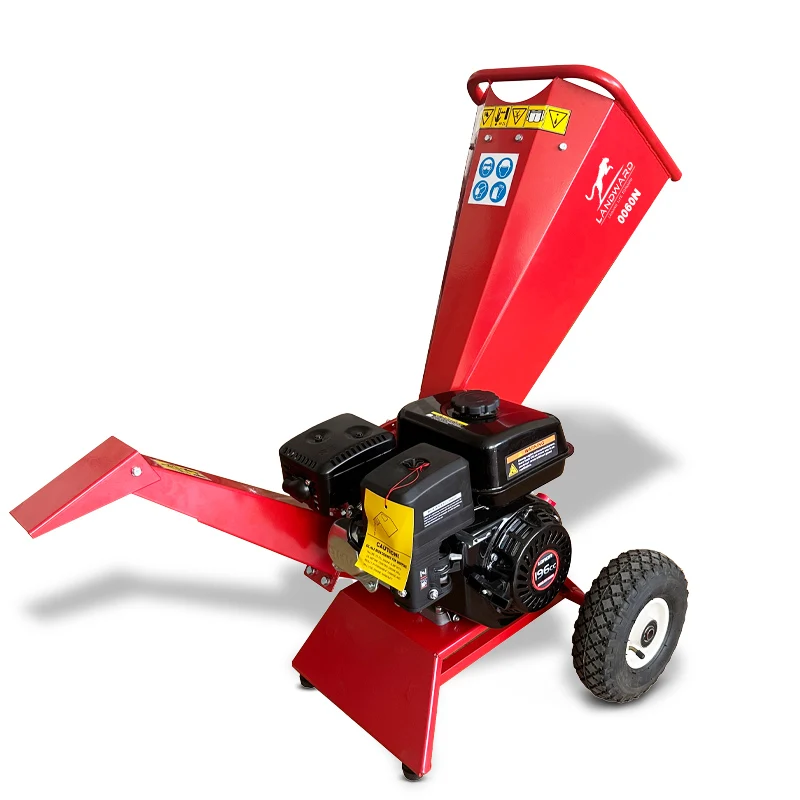 Europe Gardener Use Efficient Tree Branch Shredder 15HP Home Use Small Wood Chipper High Quality Tree Branch Shredder Customized