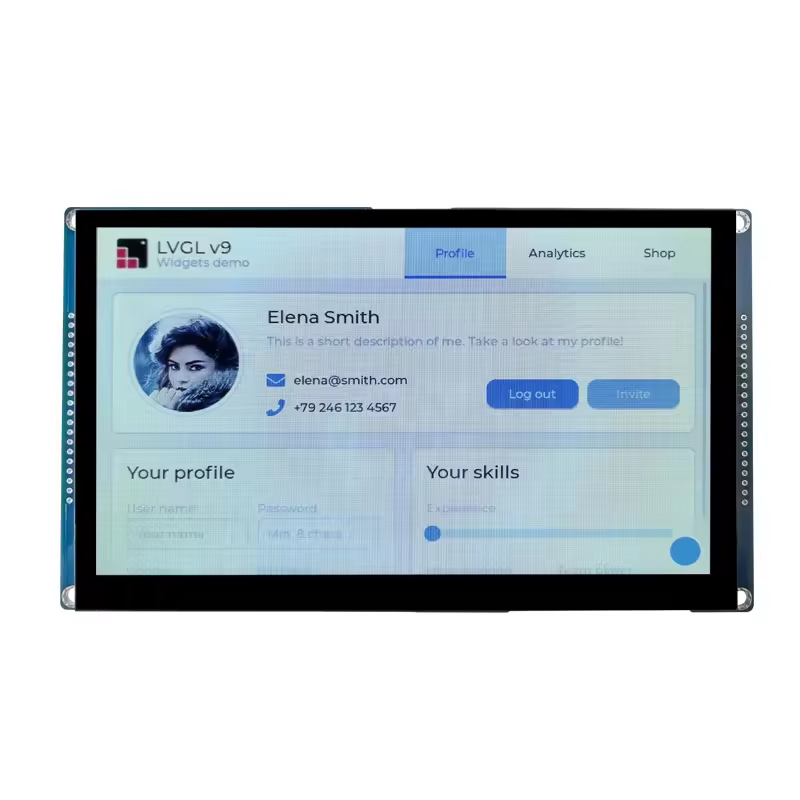 ESP32-S3 7 インチ TFT スクリーン Ar-duino HMI 8M PSRAM 16M フラッシュ Lvgl WiFi & Bluetooth 800*480 スマートタッチディスプレイ RGB LCD モジュール