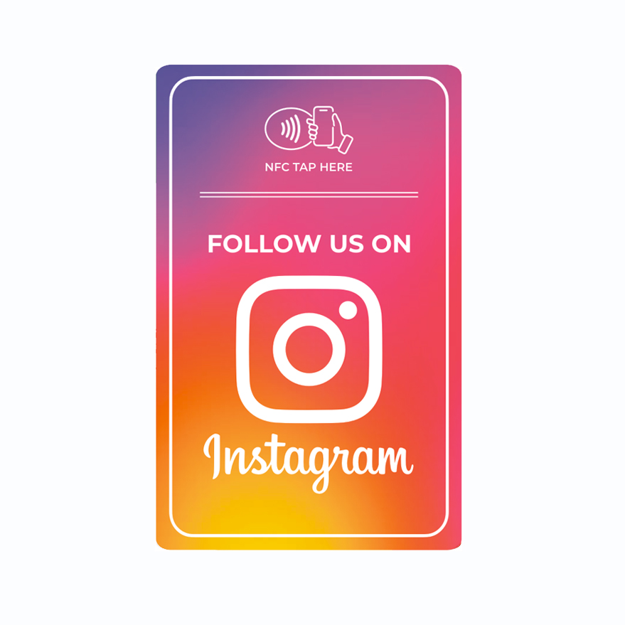 NFC-Chipkarte für WhatsApp Social Media Quick Contact Plastic Business Tap Card