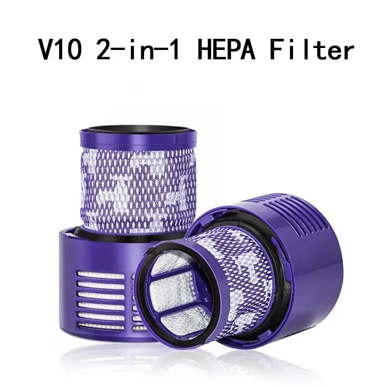 Élément filtrant pour aspirateur Dyson V10 Version américaine, accessoires de remplacement lavable, post-filtre HEPA, pièces de rechange réutilisables