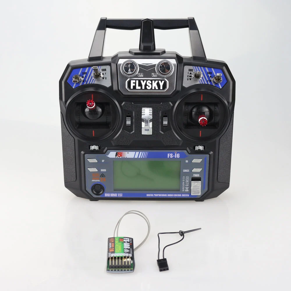 Neueste flysky FS-i6 fs i6 2,4g 6ch rc sender controller FS-iA6 empfänger für rc hubschrauber flugzeug quadcopter gleiter