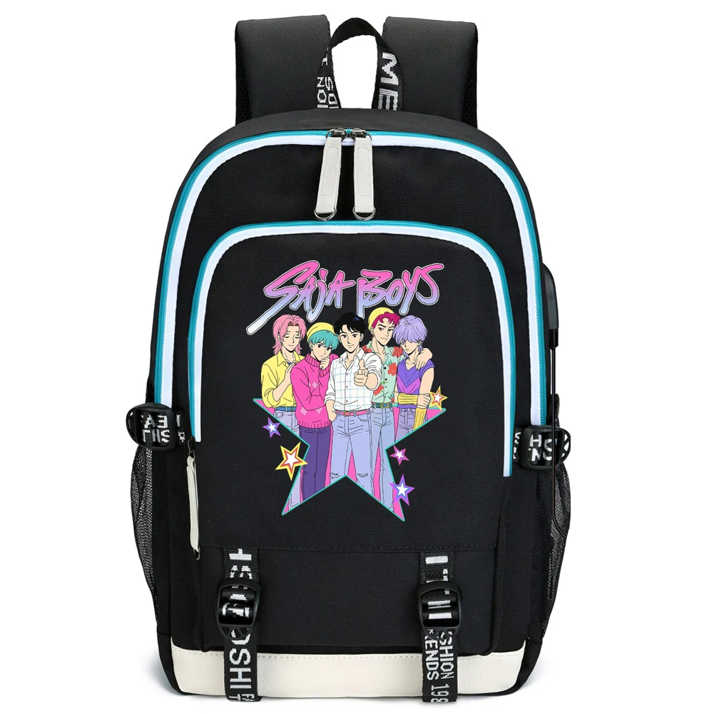 2025 Anime Kpop Demon Hunter Schultasche Rucksack Laptop Rucksack Teenager Student Büchertasche Geschenk