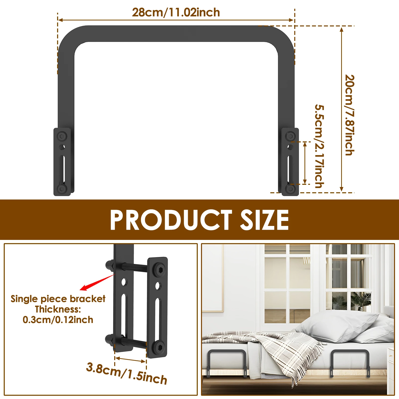 2 ชิ้น Nonslip ที่นอนปะเก็นที่นอนโลหะ Retainer ปรับสไลด์ Stopper Enhanced ที่นอนเสถียรภาพสําหรับโลหะเตียงกรอบ