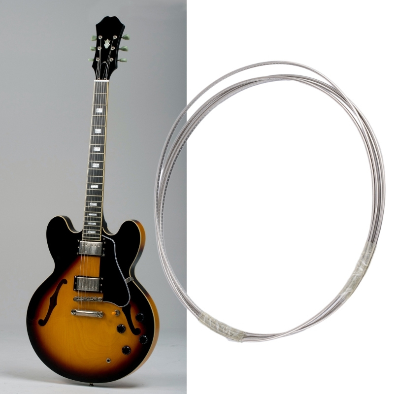 1 Cuộn Bạc Đàn Guitar Điện Phím Đàn Dây Đàn Guitar Cần Đàn Dài 2.5 1.6-2.9 Mm 69HD