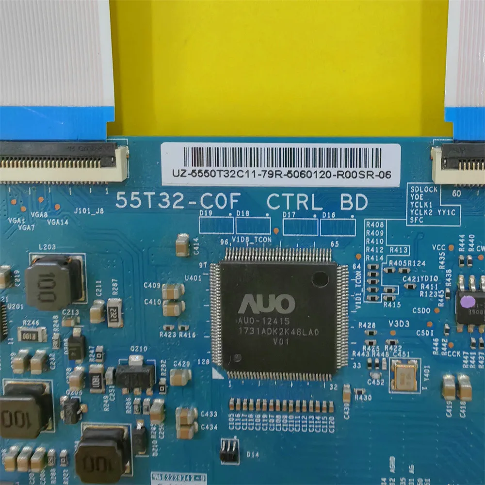 55T32-COF CTRL BD T-CON Logic Board 55.50T32.C11 55t32-c0f For 50inch 50S421LFAA ONN 100012585 100005843 50R6E V505-G9 50H6D 50R