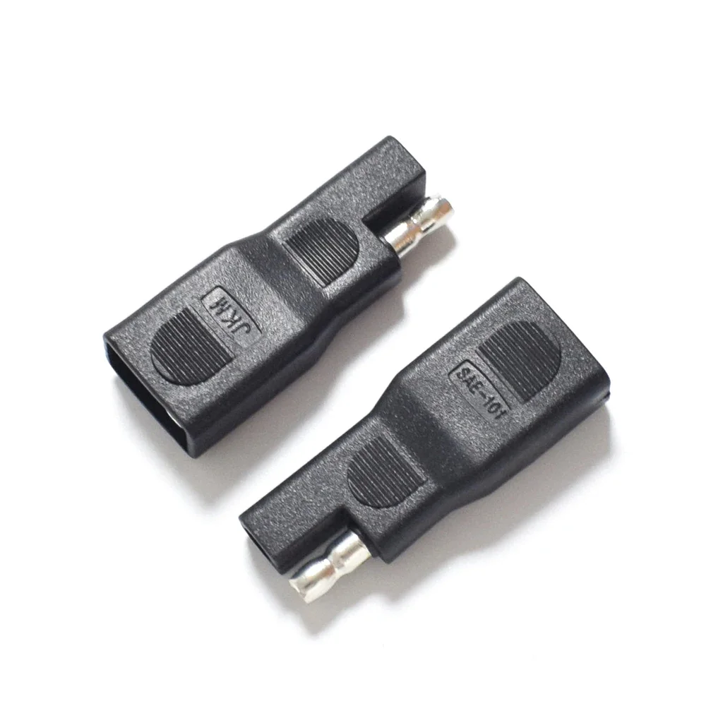 Conector adaptador inverso de polaridad Sae, adaptador de enchufe de Cable de desconexión rápida inversa de polaridad SAE a SAE para batería de Panel Solar