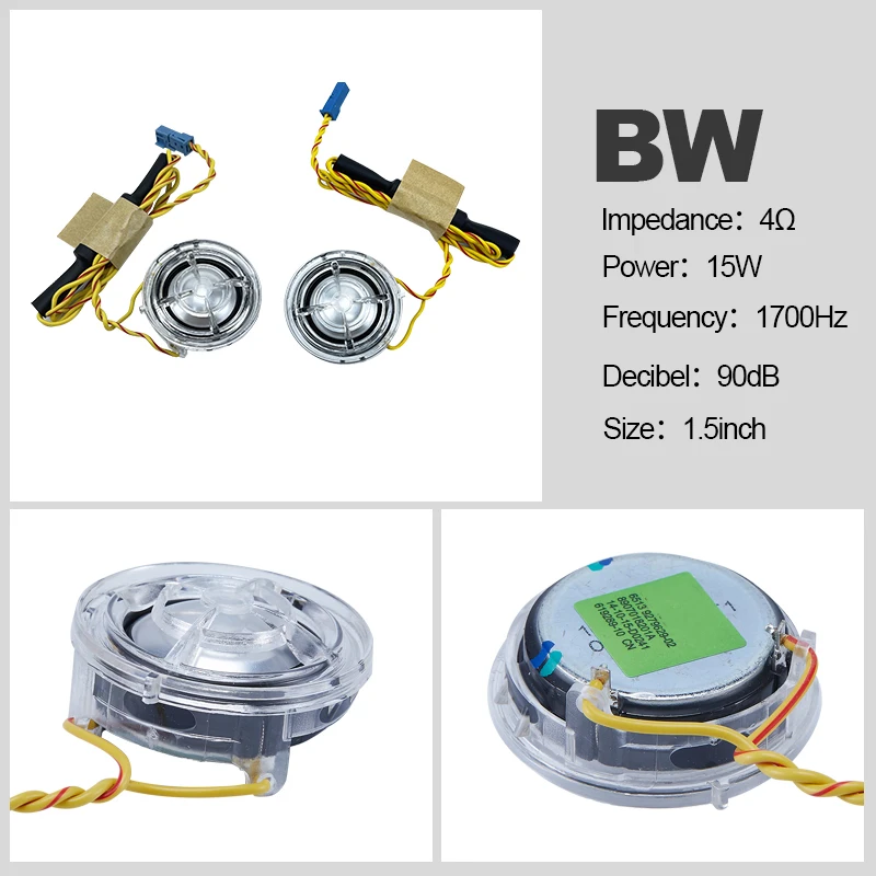 Tweeter de puerta para BMW E81 E82 E87 E88 E90 E91 E92 E93 E60 E61 E63 E64 E65 E66 E84 E83 E70 E81 E82 altavoces de bocina originales Refit