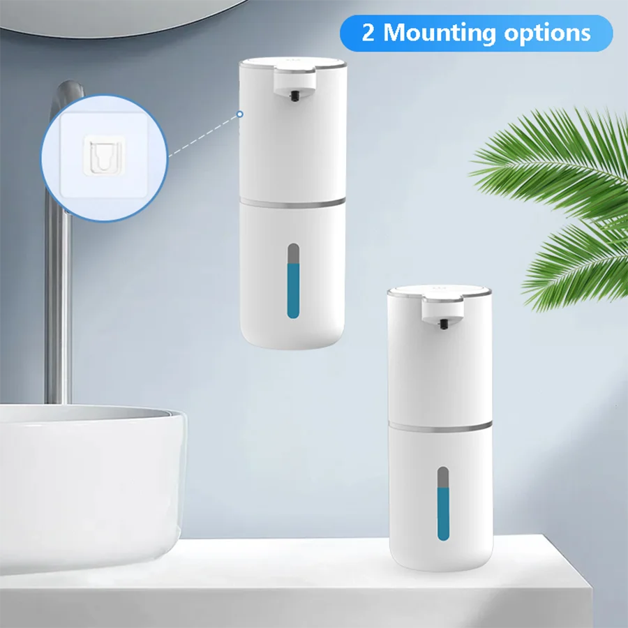 380ml capacidade ipx5 à prova dwaterproof água mão desinfetante bomba máquina de lavar 4 níveis sensor inteligente touchless elétrico automático dispensador sabão