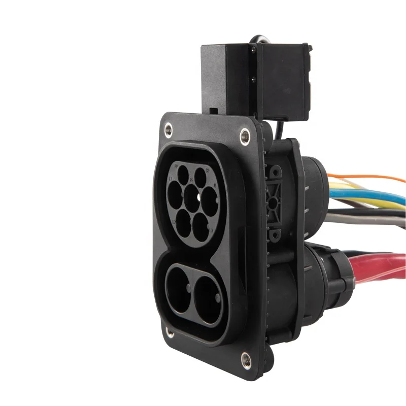 2025 alta qualidade dc ccs veículo elétrico carregamento ccs2 ev soquete 200a combo conector de carregador rápido