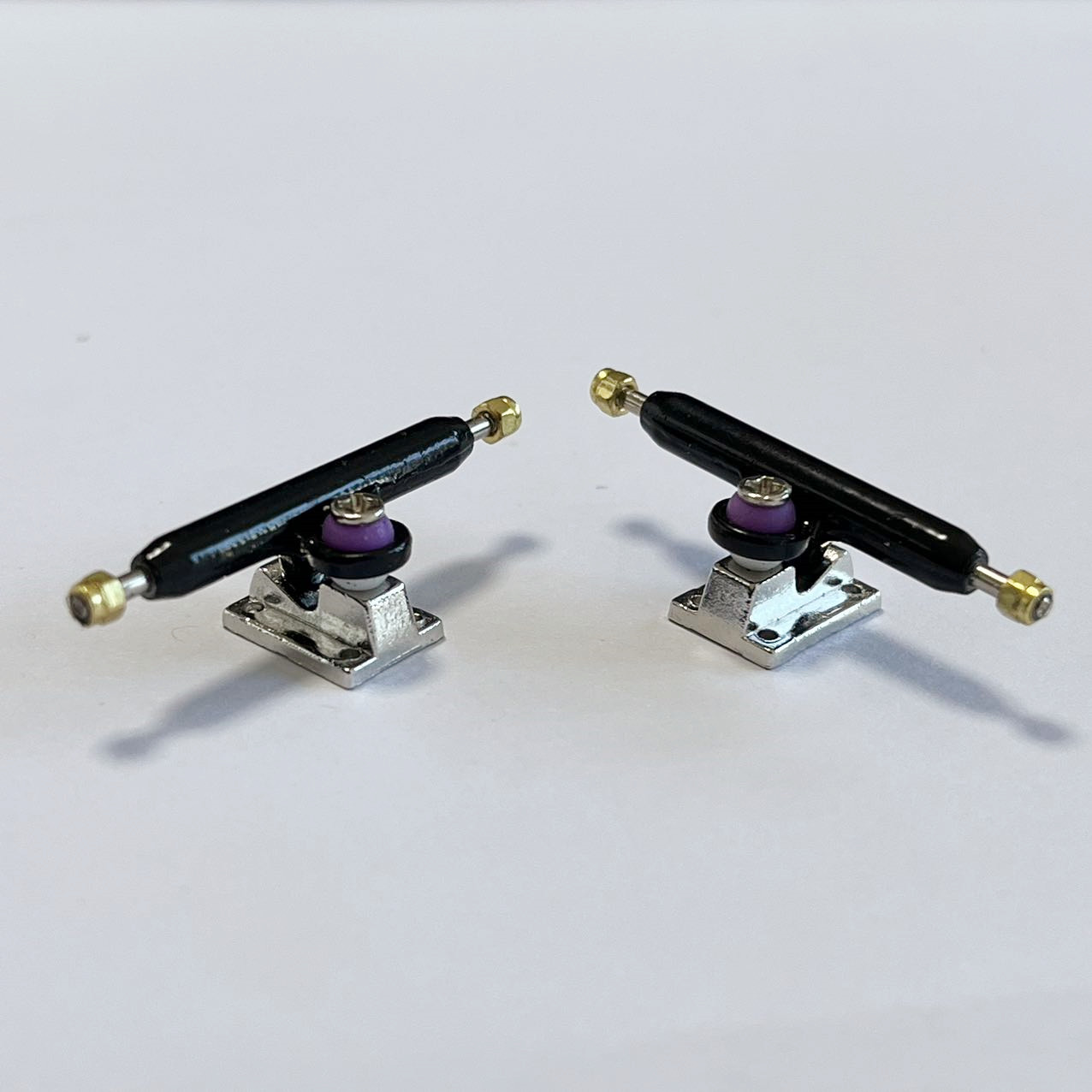 Caminhão de dedo Kingpin invertido 34mm 32mm com bucha macia para skate de dedo profissional