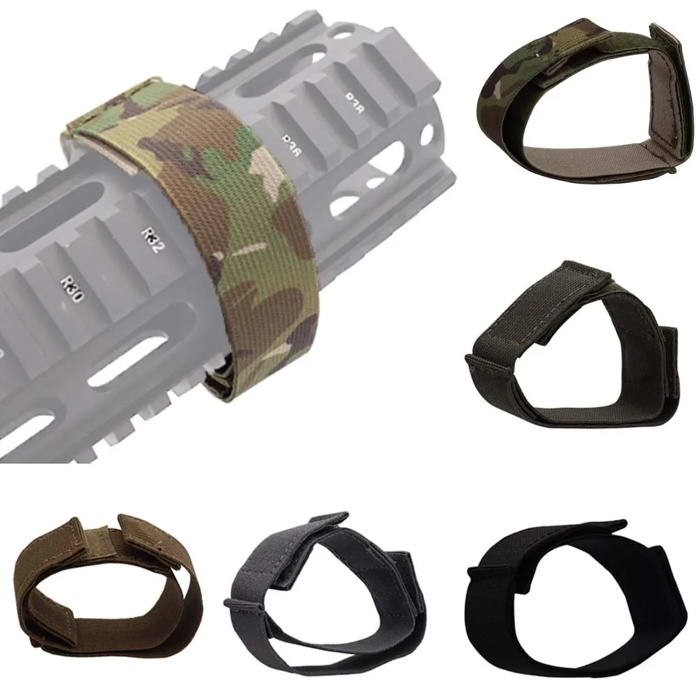 Correa de retención magnética elástica para Rifle, adaptador de equipo Airsoft para caza, organizador de almacenamiento de cables, correa para senderismo, accesorios para exteriores