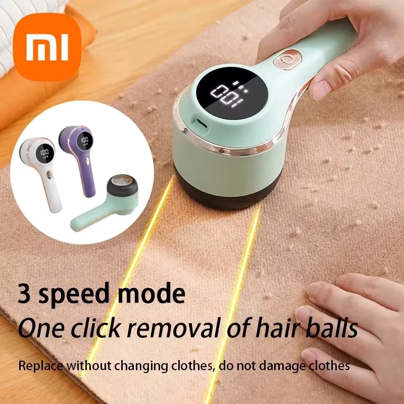 XIAOMI Lint Remover For Clothing Portable Electric Fuzz Pellet Remover LED Display Rechargeable for Clothes Shaver Fluff Remover