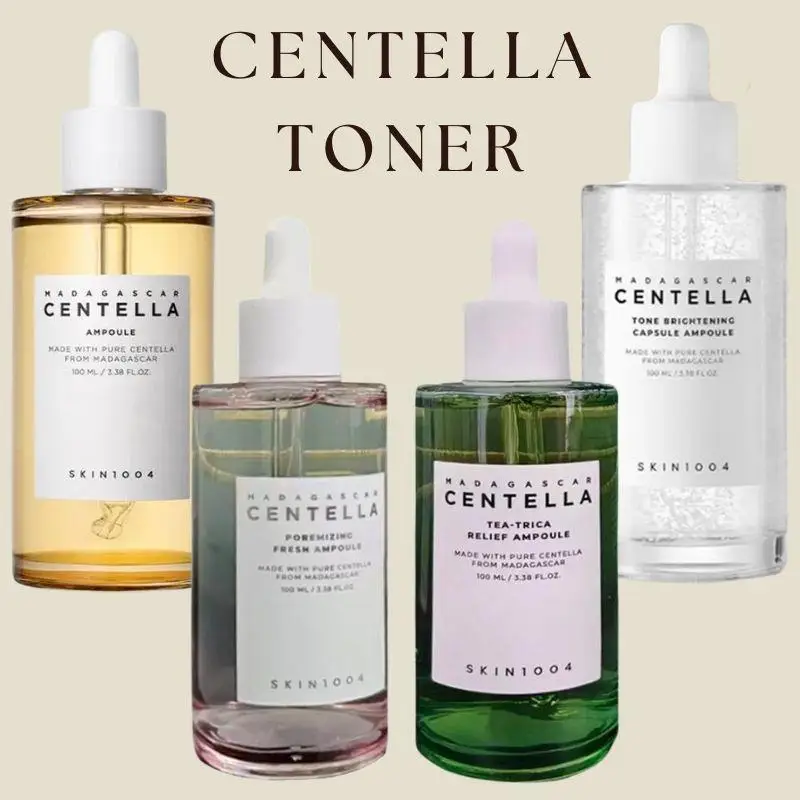 Centella toner soro centella asiática ampola essência hidratar para pele sensível acne remover loção de cuidados faciais coreia cosméticos