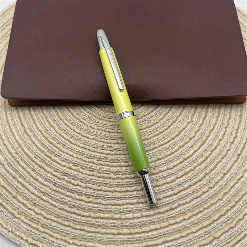 New Limited Edition Gradient Color ! Jinhao 10 Retractable Press Fountain Pen EF/F Nib with Ink Converter Writing Gift Pen