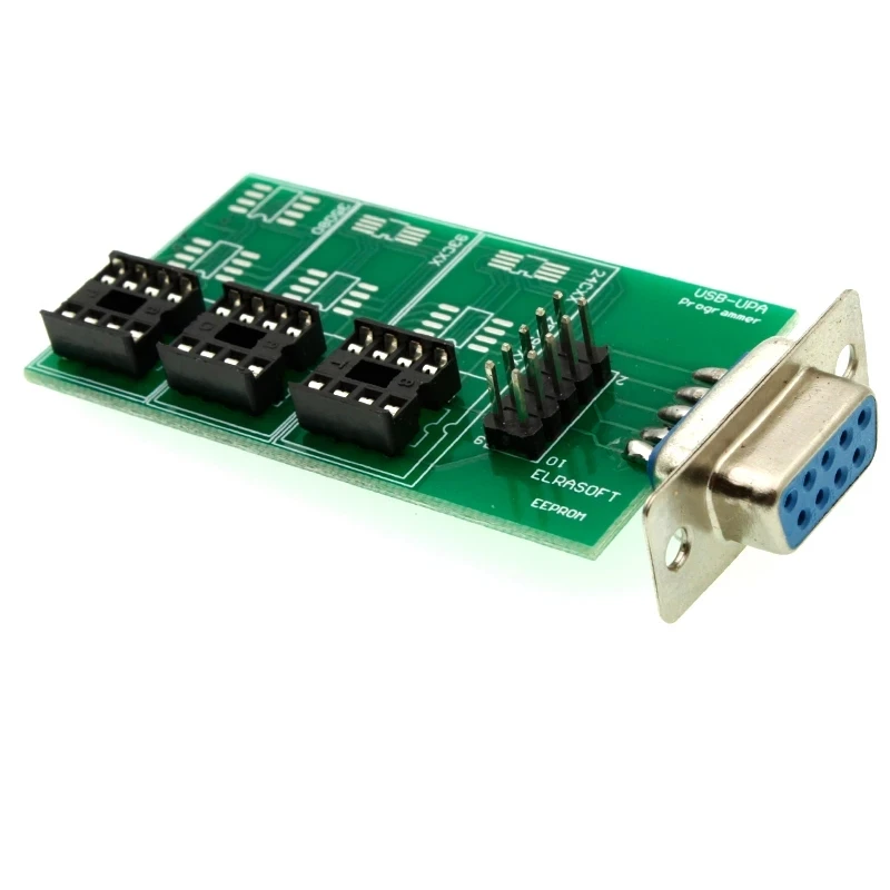 Programador de sintonización de Chip ECU UPA USB V1.3 Xprog, adaptador de placa Eeprom con Clip SOP8 SOIC8 para Chips 24CXX y 25 / 95XXX 93CXX 35080