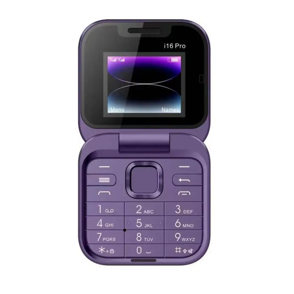 BUDI i17 Mini Dual SIM Card Fold Mobile Phone German style Video Flashlight Player Voice Magic Cellphones Box FMRadio Small Flip