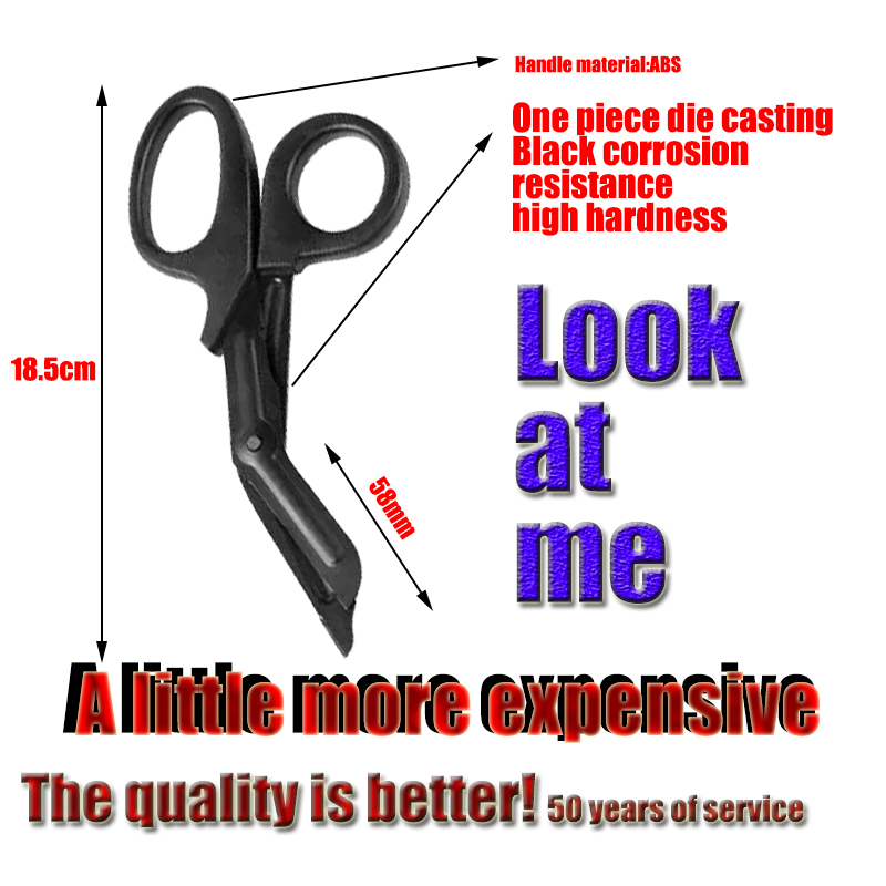 Ciseaux de survie de premiers secours, urgence, extérieur, UC, médical, sécurité paramédicale, traumatisme, ciseaux menstruels