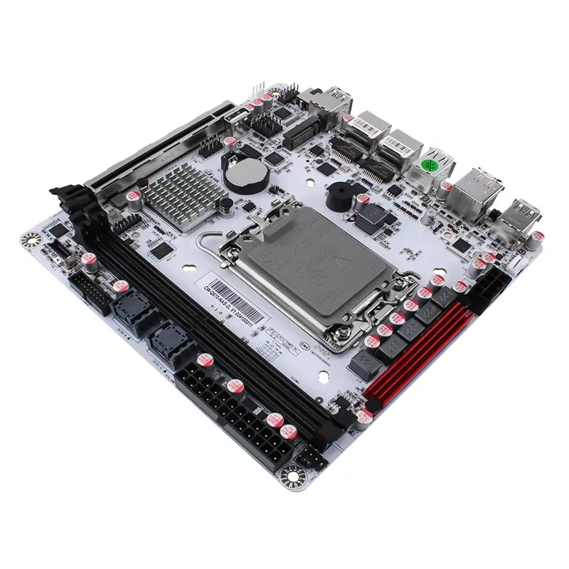 Q670 Plus Intel vPro 2*2.5G LAN 8-Bay NAS Motherboard 12/13/14th Gen LGA1700 CPU 3*NVMe 2*SFF-8643 1*PCIE5.0x16 2*DDR5 Mainboard
