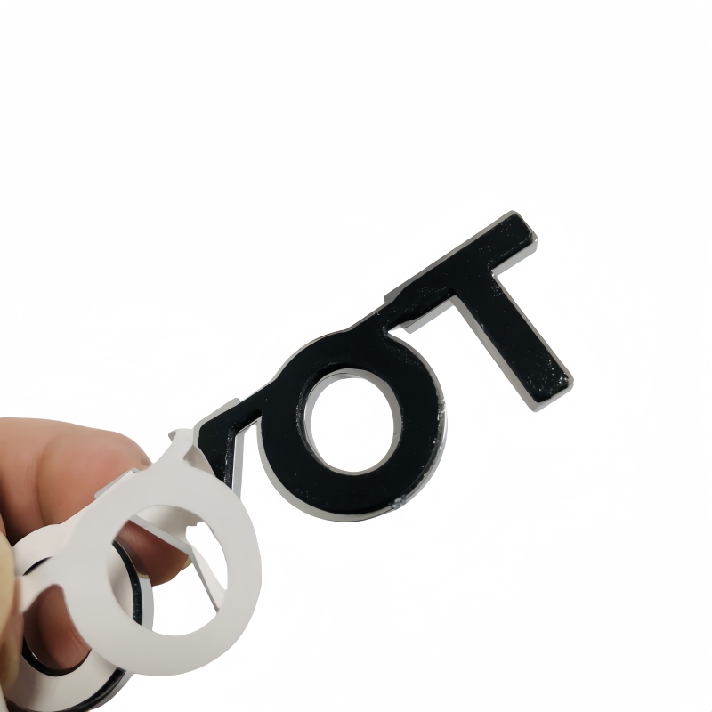 3D negro plata coche maletero cola pegatina emblema insignia calcomanías decoración para Toyota Corolla Camry Yaris Chr Auris RAV4 hilux logo