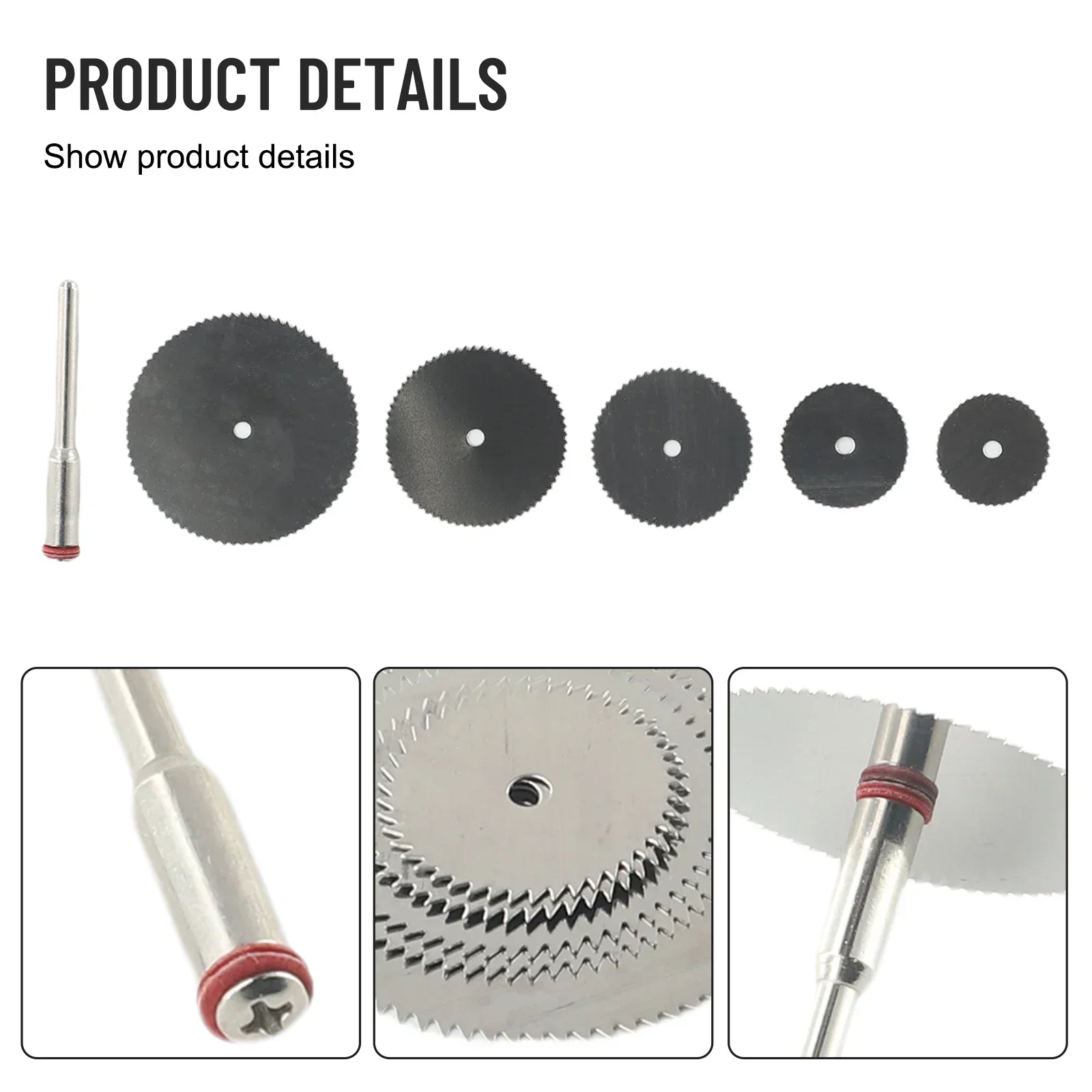 6 個ミニ丸鋸刃電気研削カッティングディスク RotaryTool 金属カッター木工ツールアクセサリー