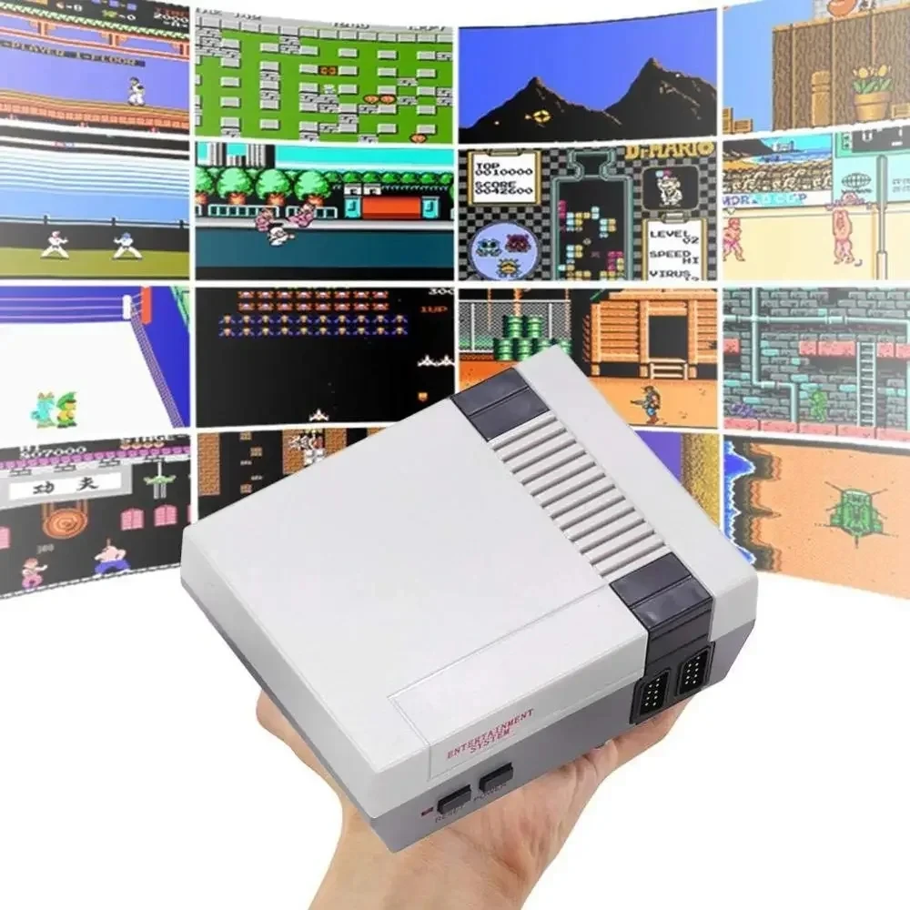 Console de jeu vidéo Mini TV pour loisirs familiaux, sortie AV, rétro, 620 jeux classiques intégrés, manette de jeu pour touristes, lecteur de jeu